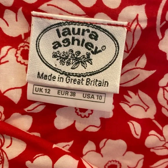 Beautiful Vintage Floral Laura Ashley Midi Skirt - Picture 5 of 7